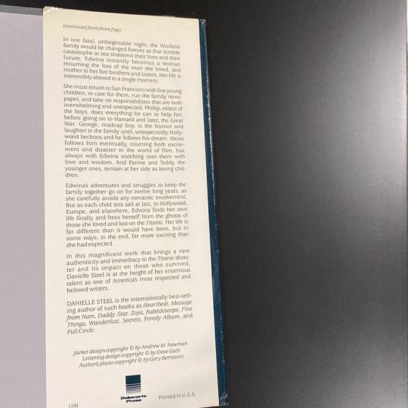 No Greater Love by Danielle Steel - Hardcover Novel - Picture 5 of 7